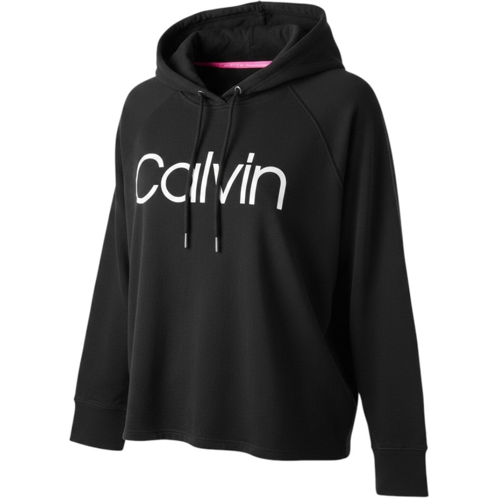 Calvin Klein‎ Performance Black w/ White Hoodie Women's Large Activewear